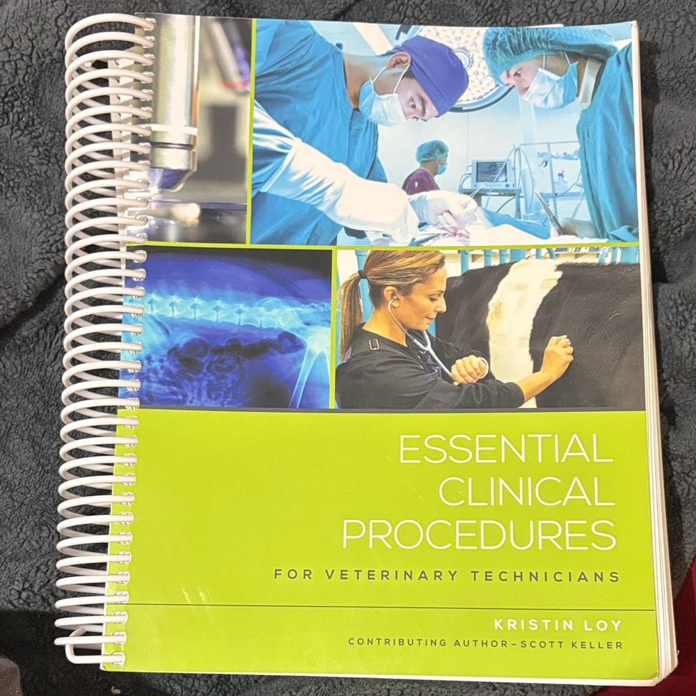 Essential Clinical Procedures for Veterinary Technicians Book